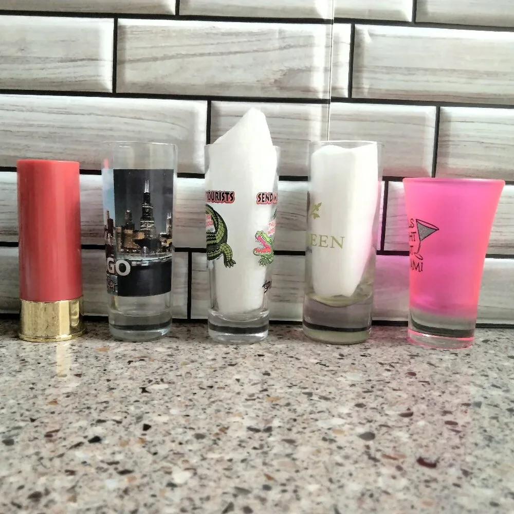 U.S. Places Shot Glasses
